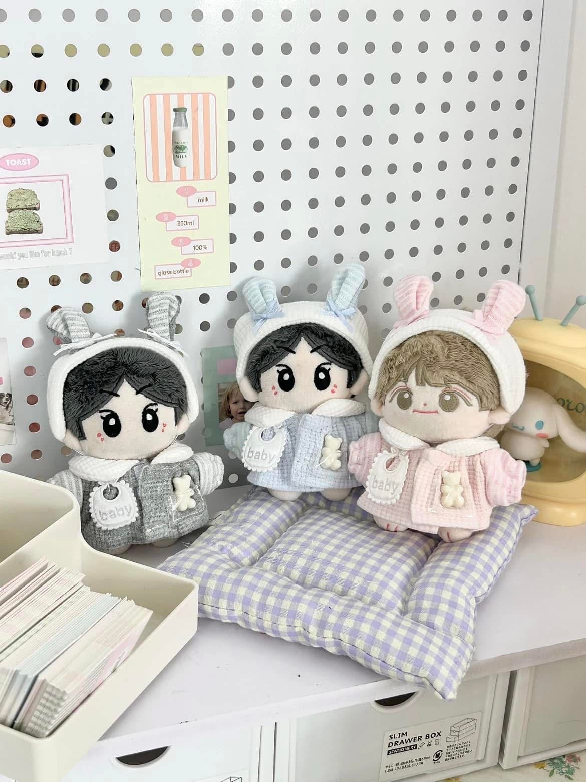 10公分奶兔堡寶娃衣