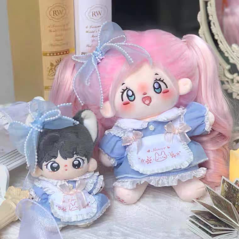 10公分20公分奶呼呼藍色女僕裝