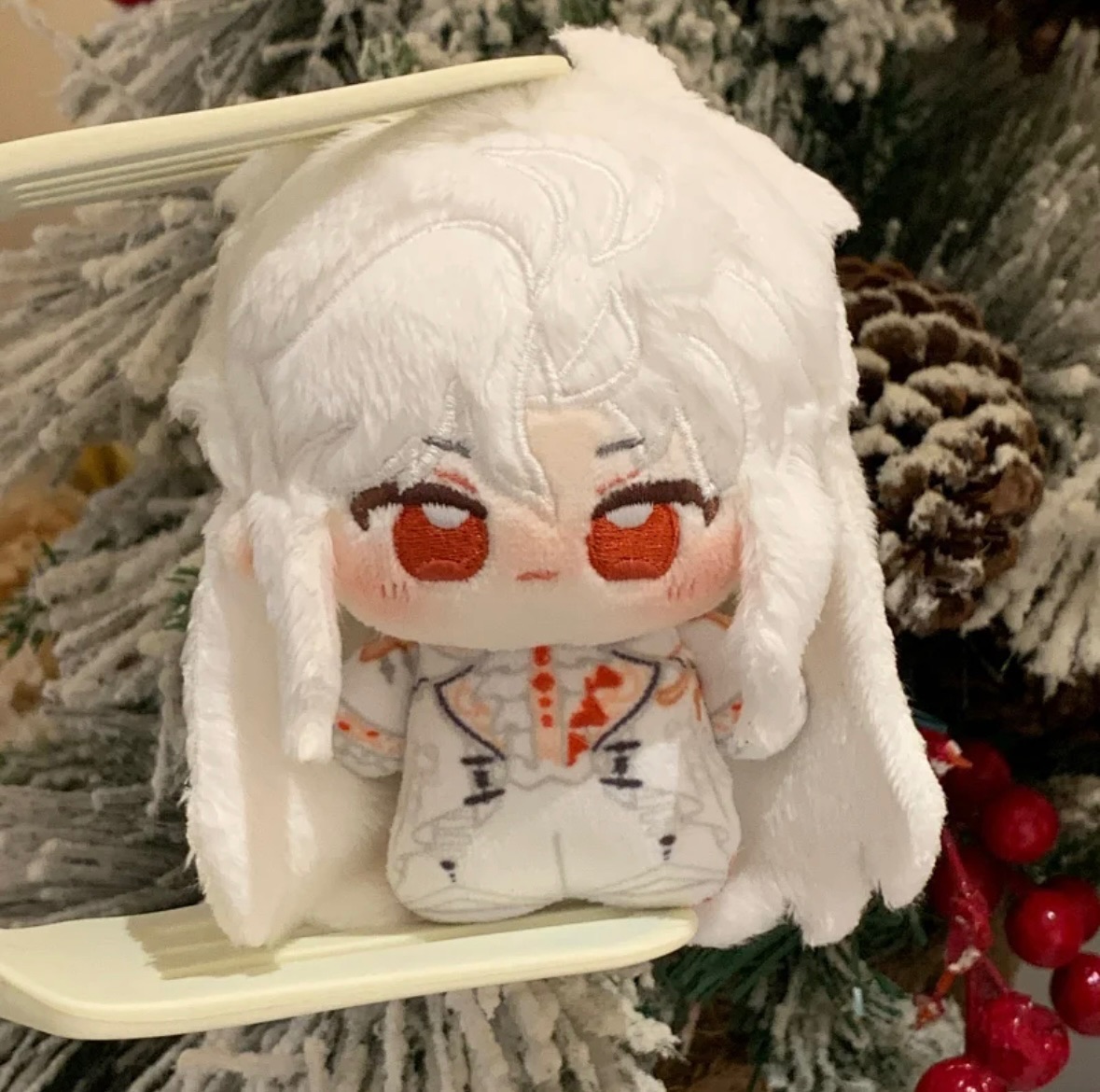 10公分戀與深空秦徹屬性銀翼惡魔系列棉花娃