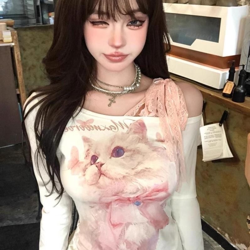 預購｜貓咪蕾絲綁帶｜版型較適合xs-s的寶寶