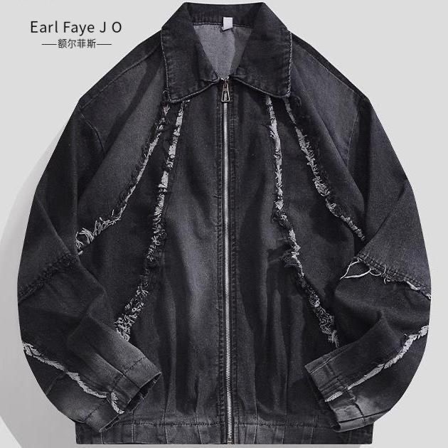 預購｜毛邊牛仔外套｜一中街一件要$980-$1080這邊$590就有！