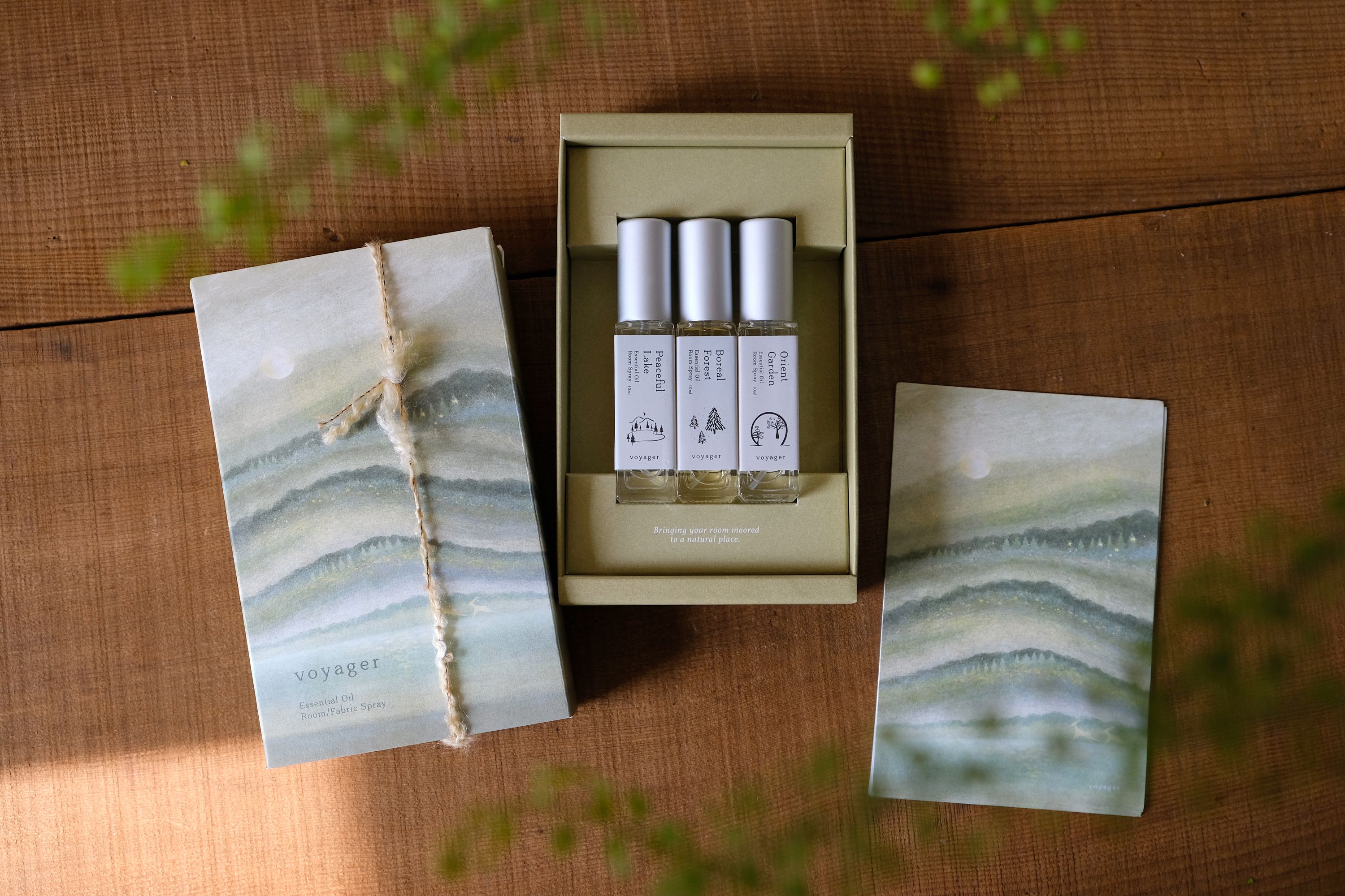 [隨身瓶3入禮盒] 天然精油噴霧禮盒包裝 | 10ml*3瓶