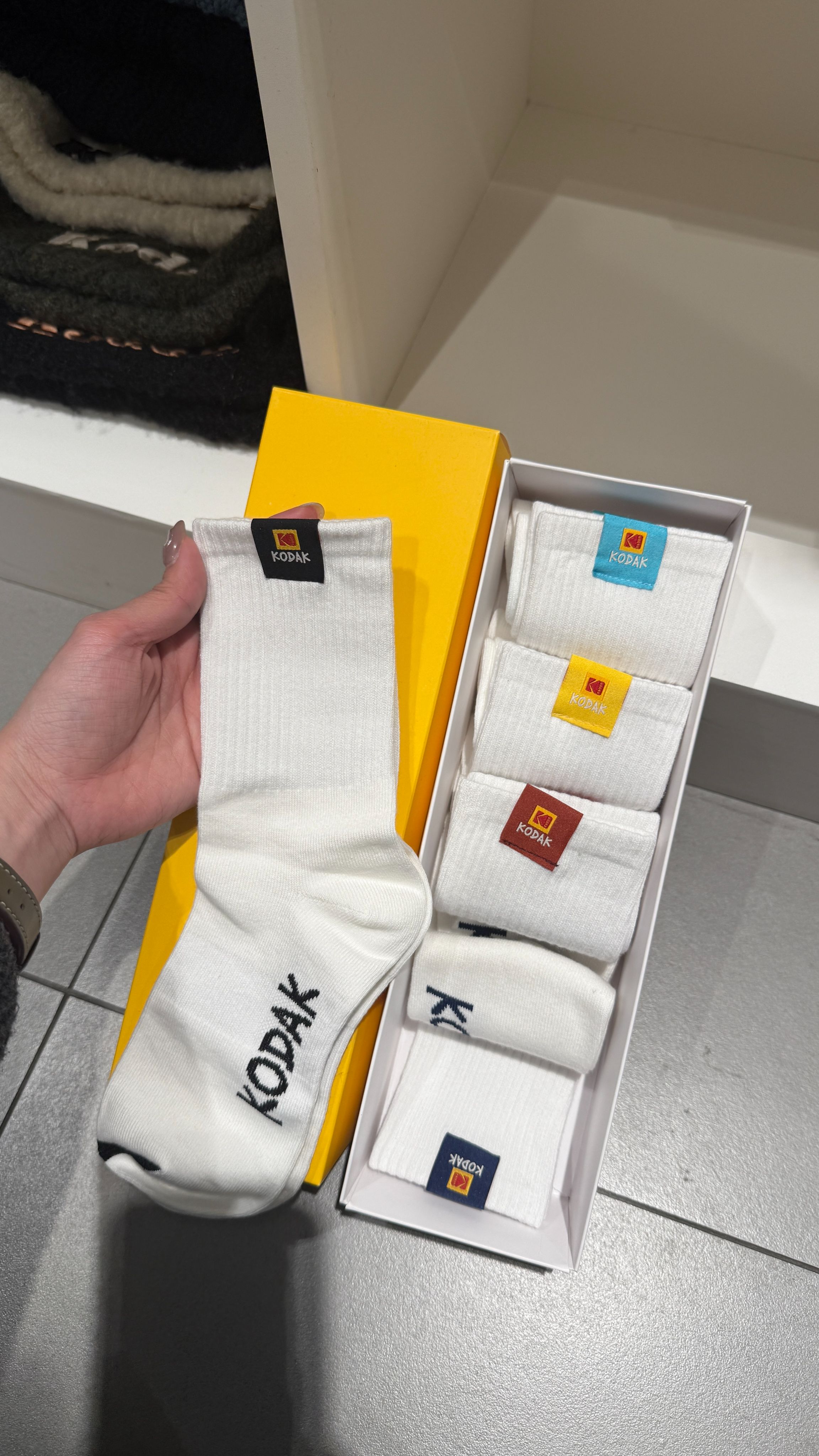 KODAK襪子組合 共5雙