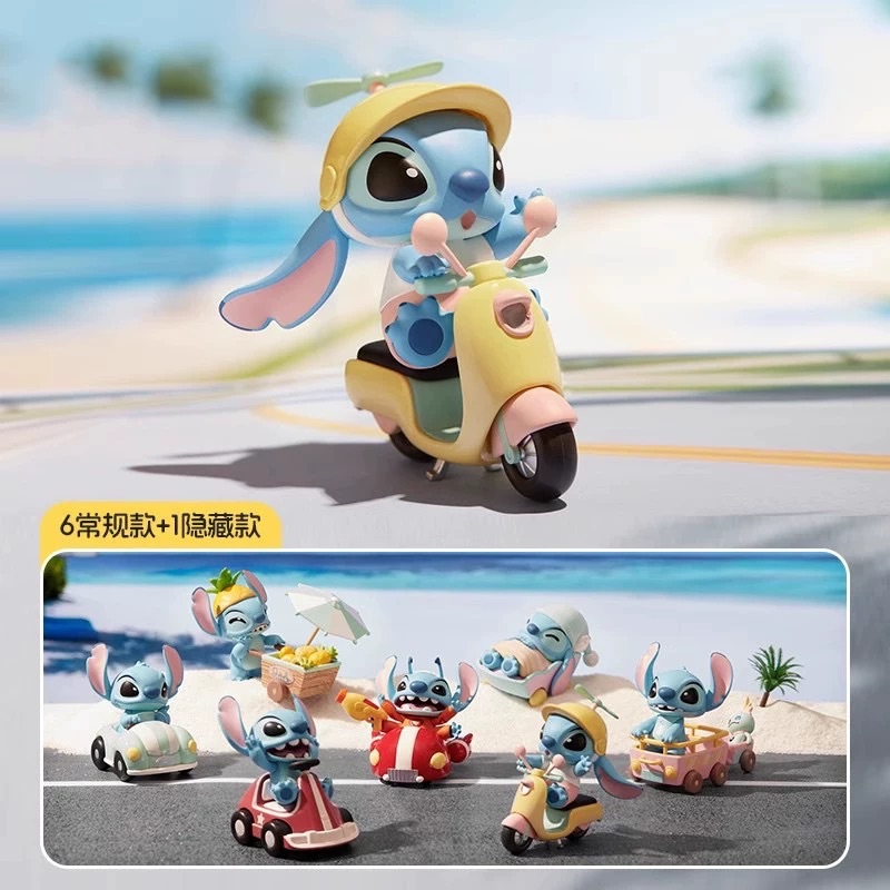 迪士尼史迪奇開車系列盲盒
