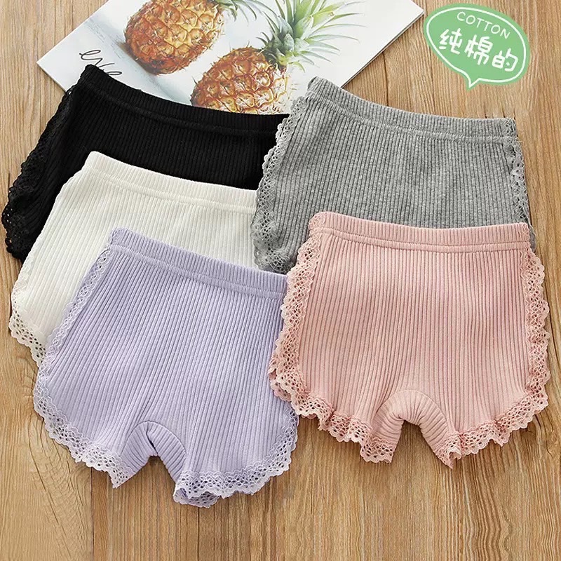 蕾絲邊安全褲