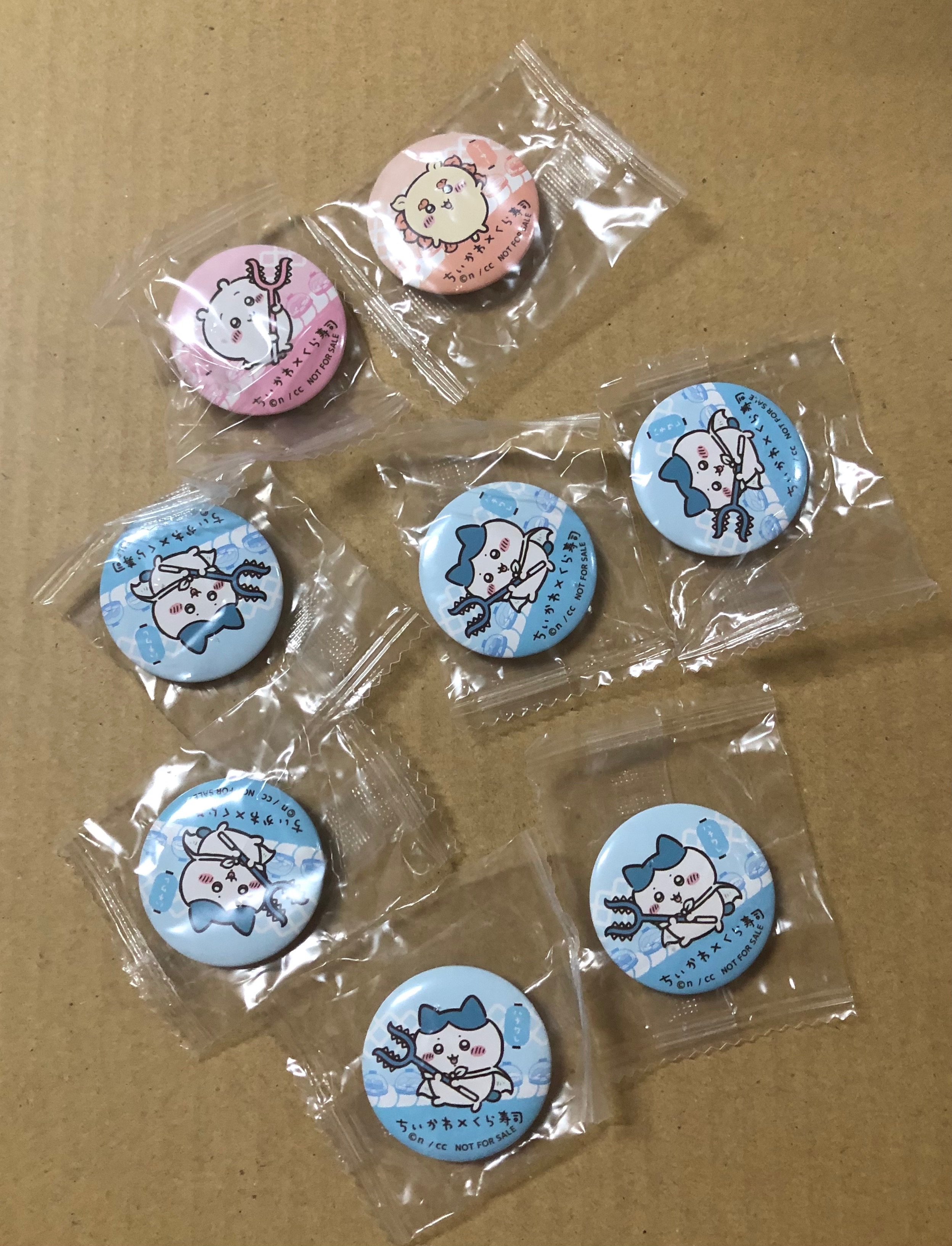 藏壽司聯名徽章 僅限單筆訂單金額滿300元以上可加購一個