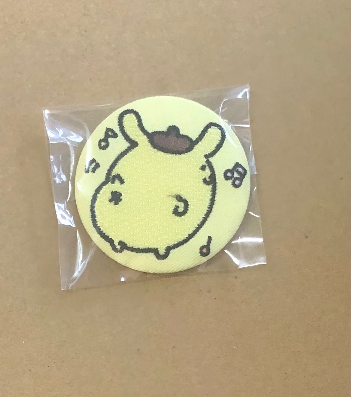 nagano三麗鷗聯名刺繡徽章布丁狗款