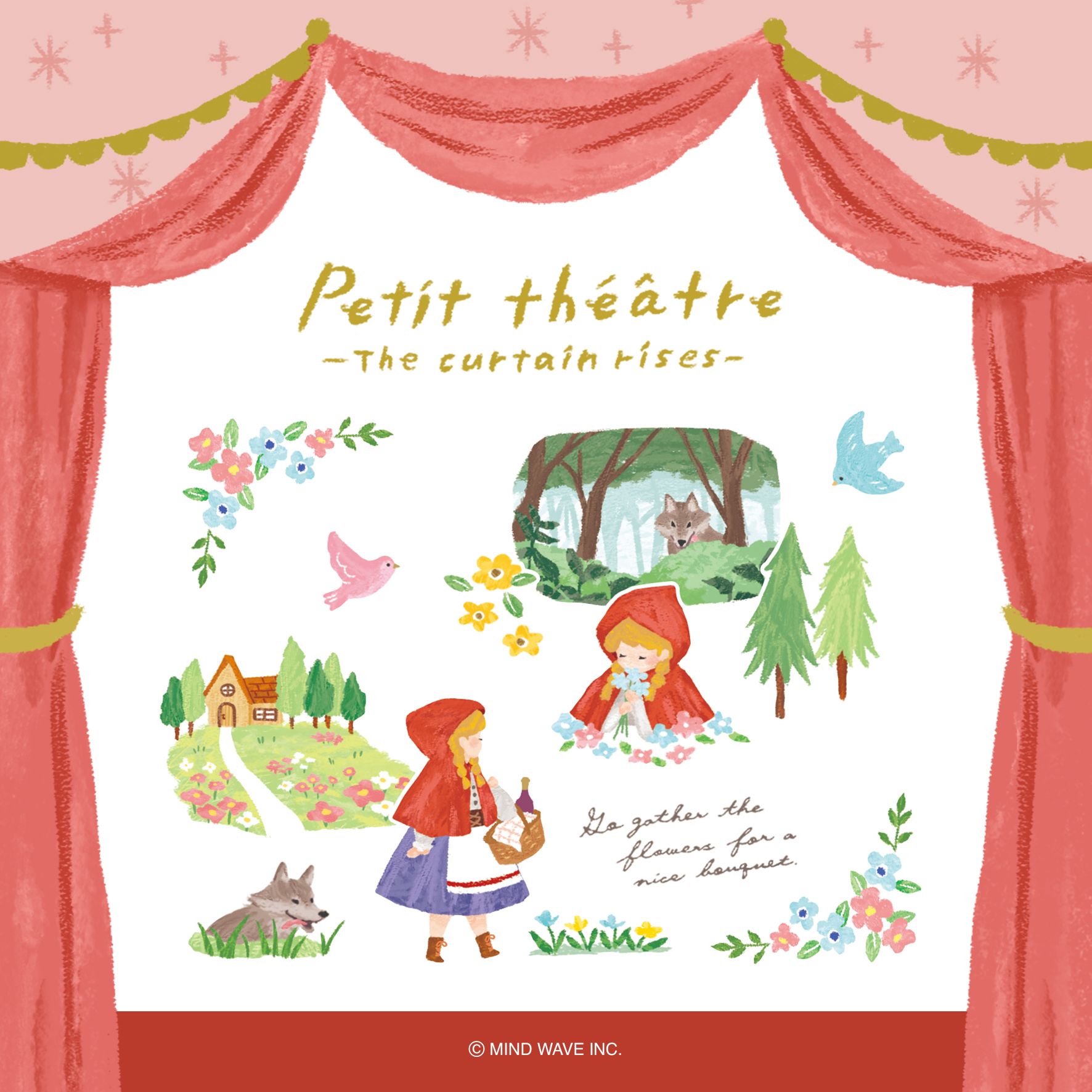 MIND WAVE 貼紙｜Petit théâtre 小小劇場
