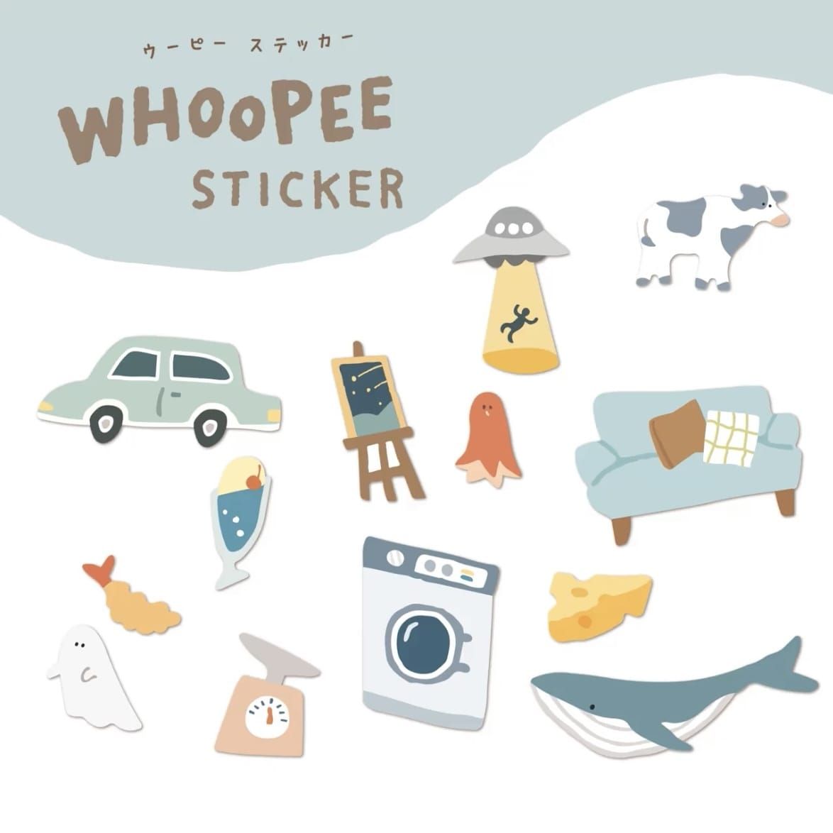 MINDWAVE 貼紙｜WHOOPEE
