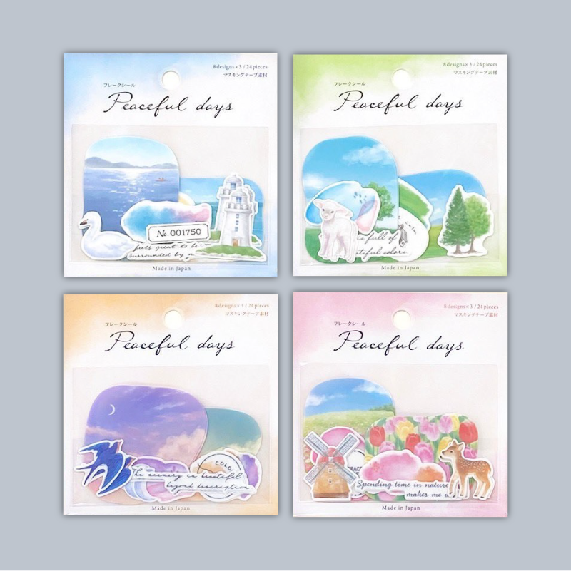 GAIA 貼紙包｜Peaceful days 平靜日子