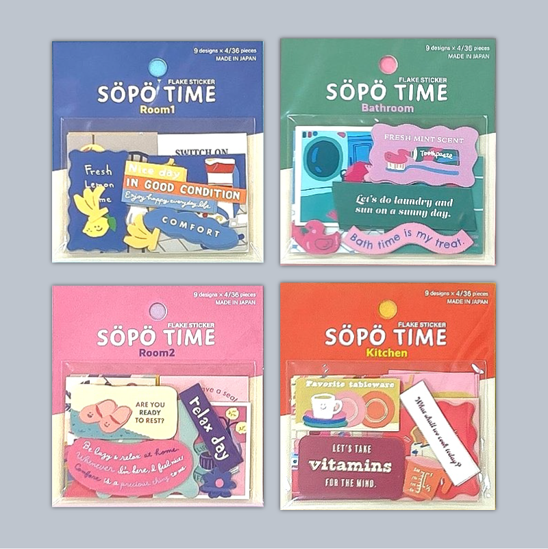 GAIA 貼紙包｜SOPO TIME 可愛時光