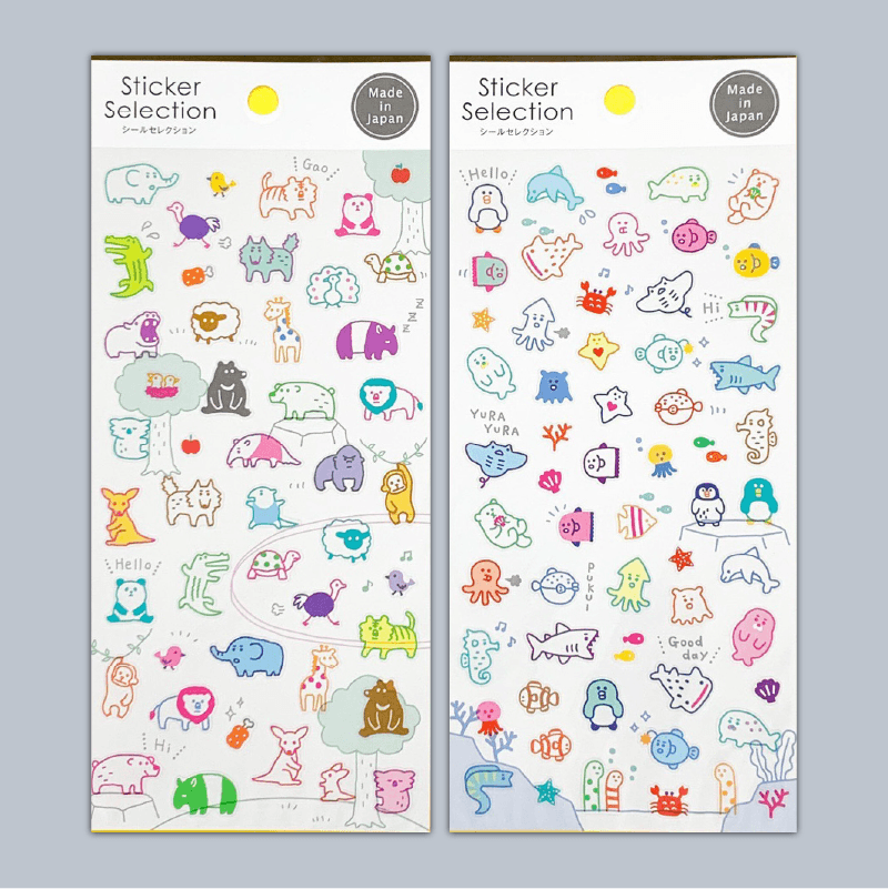 GAIA 貼紙｜🐘動物系列貼紙 🐅