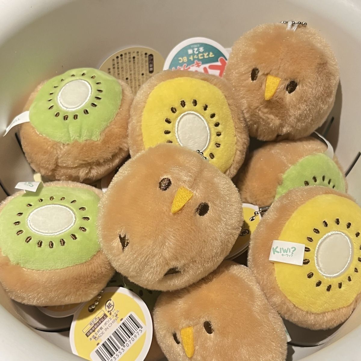 搞怪幾維鳥奇異果掛件可愛獼猴桃 小鳥玩偶情侶鑰匙扣卡通掛飾禮物