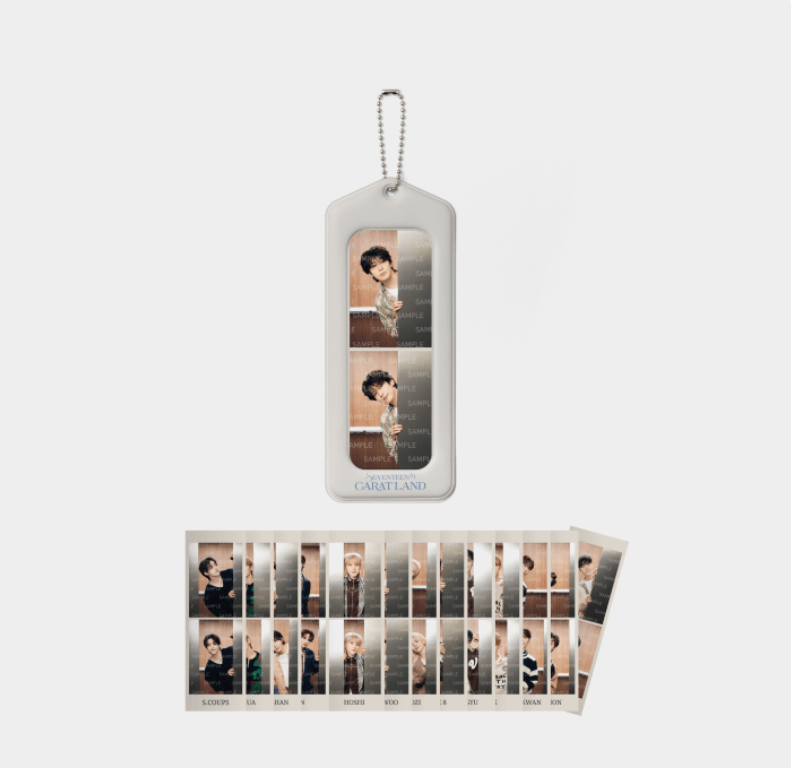 [2024 CARAT LAND] 2-Cuts Photo Holder Set 2格卡套含卡 全新未拆