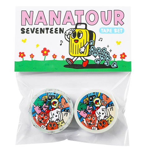 [Nanatour]Tape Set （2 PCS） 紙膠帶