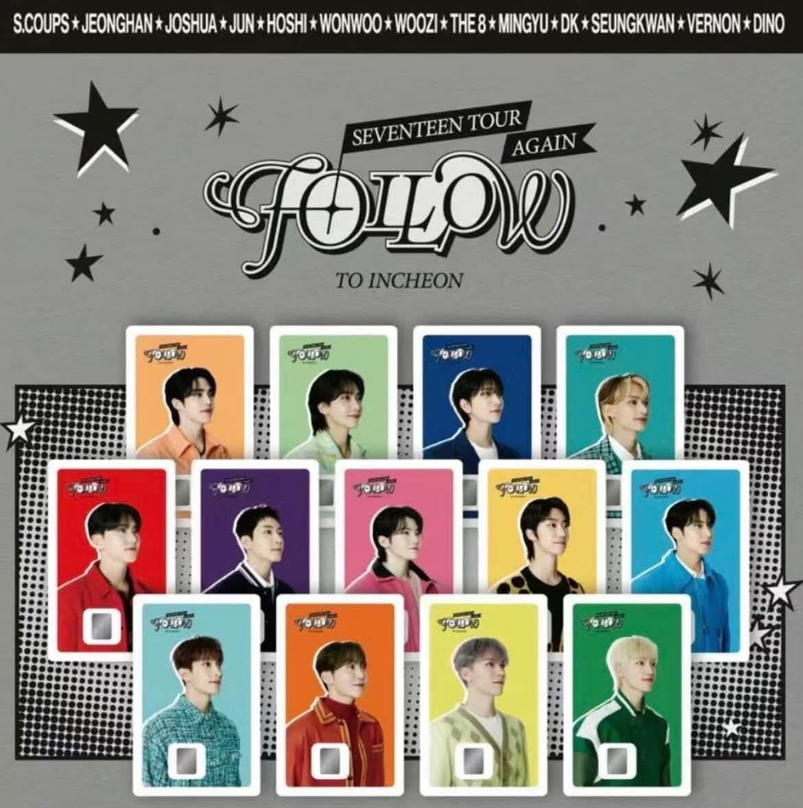 FOLLOW AGAIN 限定交通卡