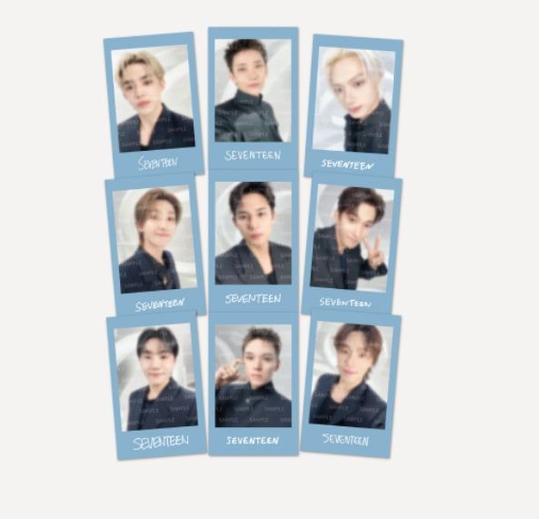 [[NEW_] IN JAPAN]INSTANT PHOTO STICKER CARD 拍立得