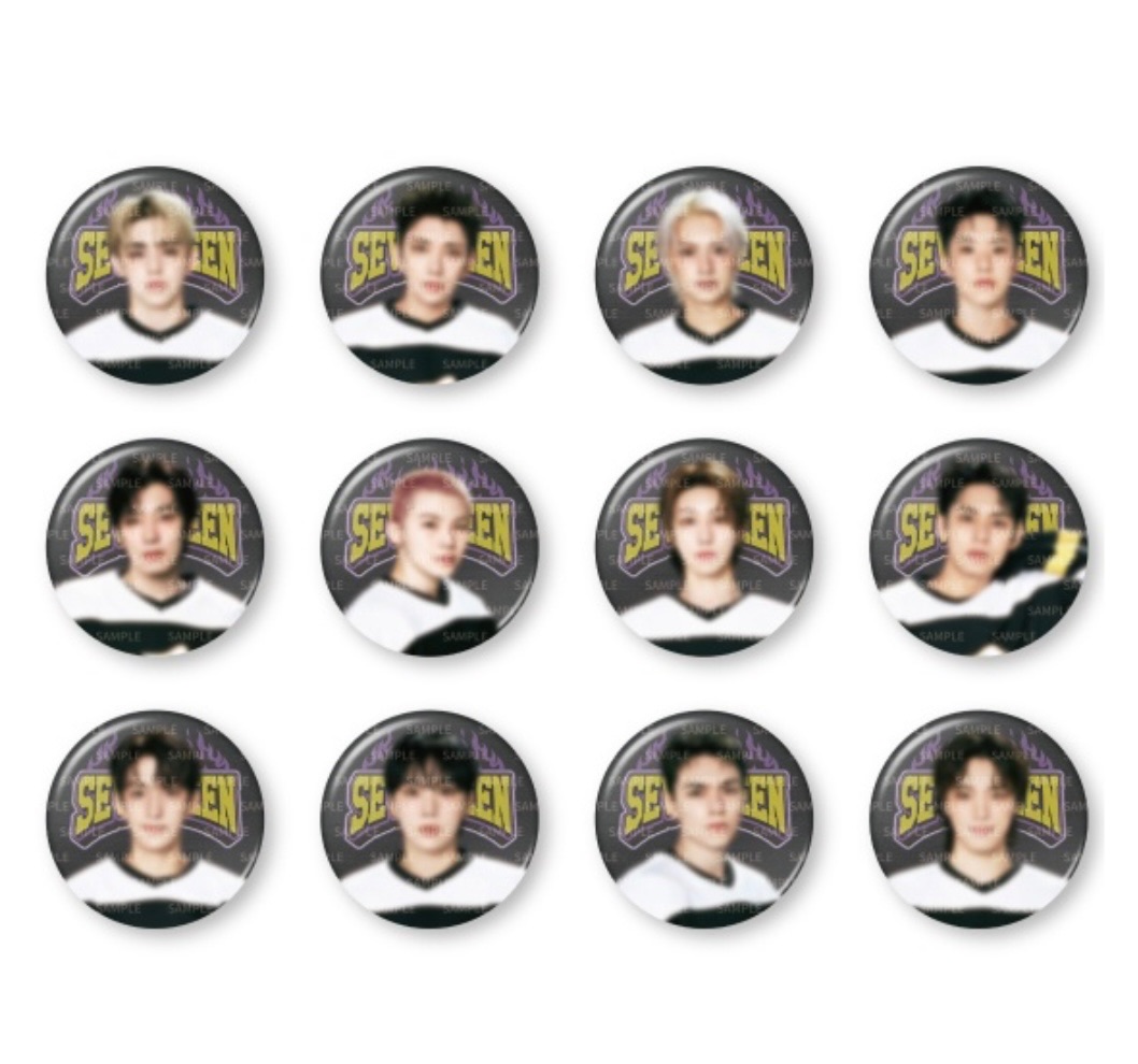 [25 SEVENTEEN’s HOME]CAN BADGE隨機徽章