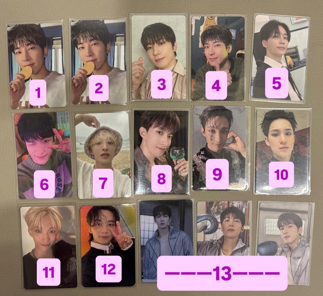 特典、場限、專卡、會員卡、隨機卡