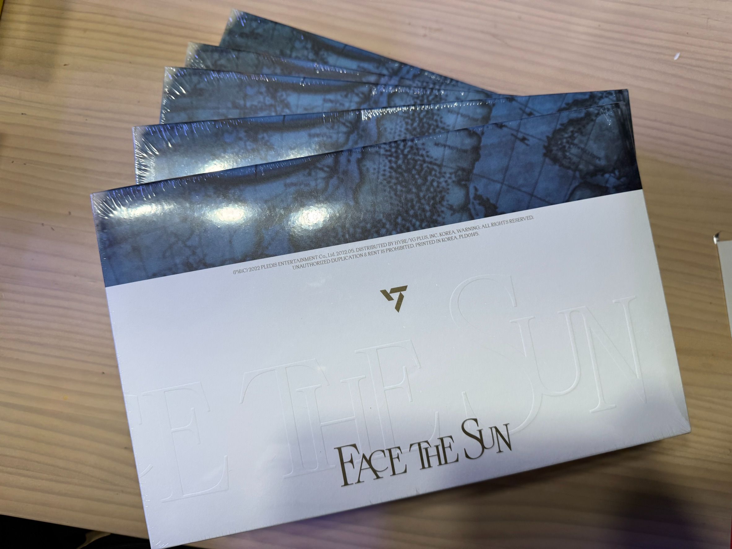 正規四 Face the Sun ep4未拆專（初販版本含螢光筆）