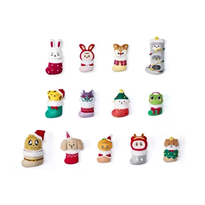 SEVENTEEN Holiday With MINITEEN 聖誕系列 襪子站娃