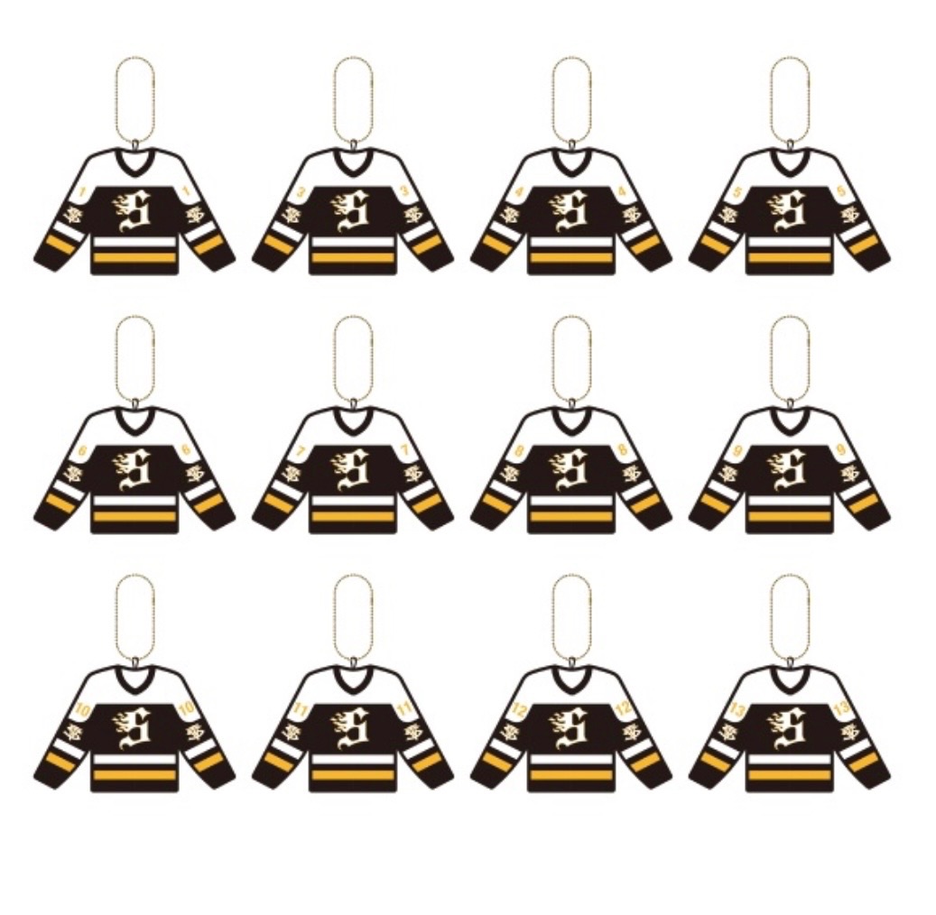 SEVENTEEN [25 SEVENTEEN’s HOME] WAPPEN KEYRING球衣吊飾