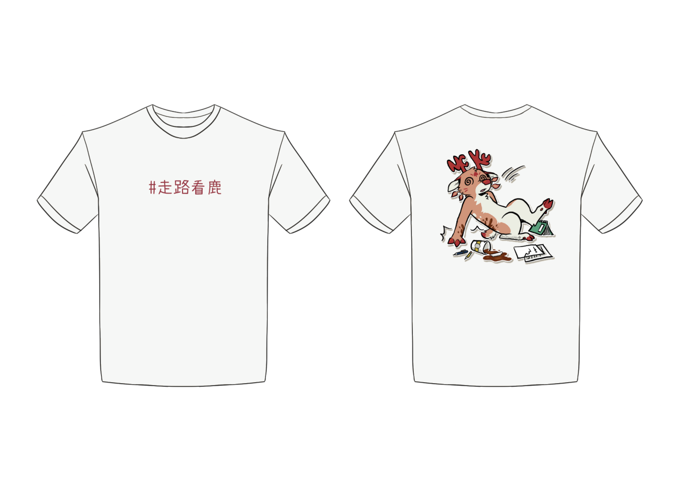 社團T-shirt （白）
