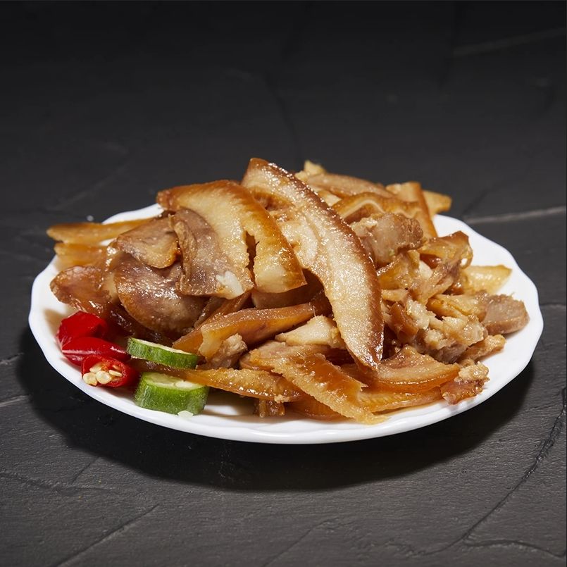 即期良品-椒麻煙燻豬耳絲（200g/包）-有效期限:2025/10/16