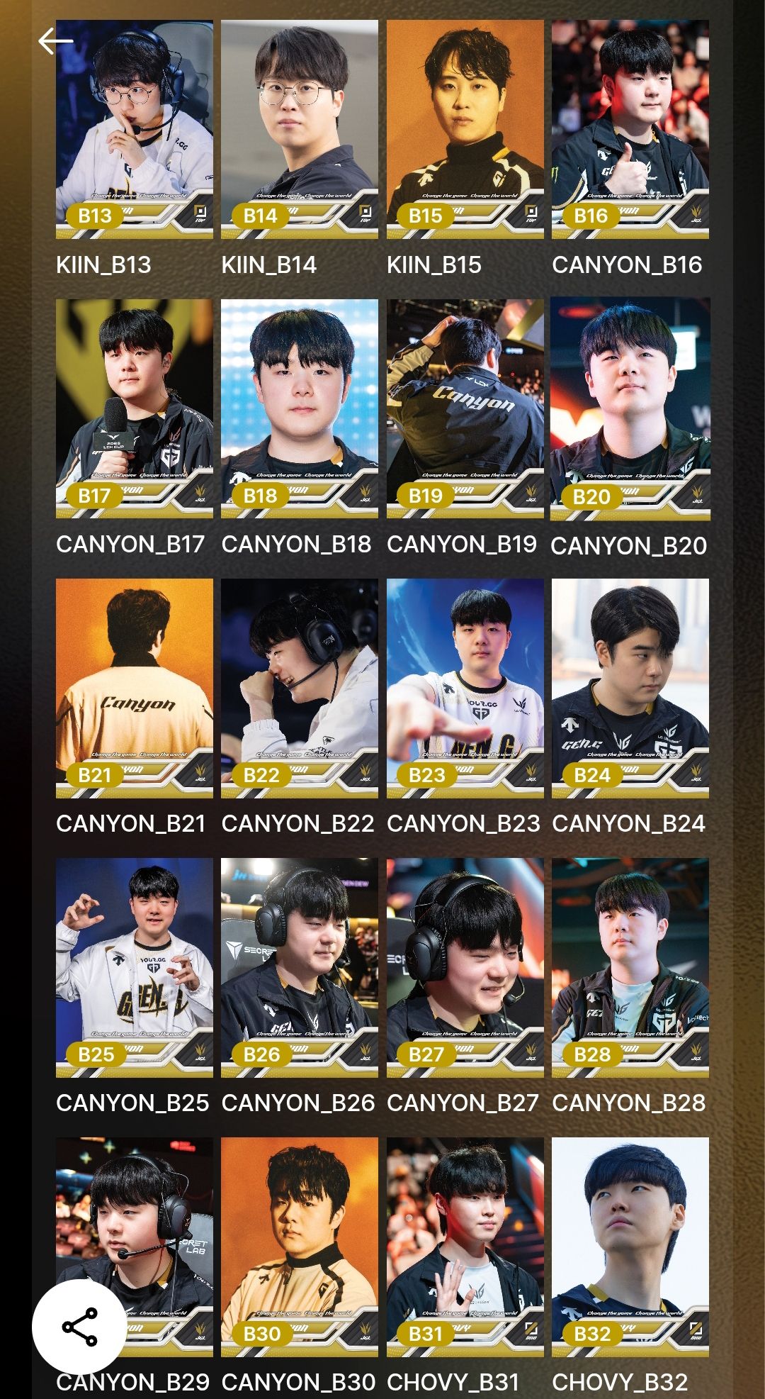 2025 Gen.G小卡-Canyon