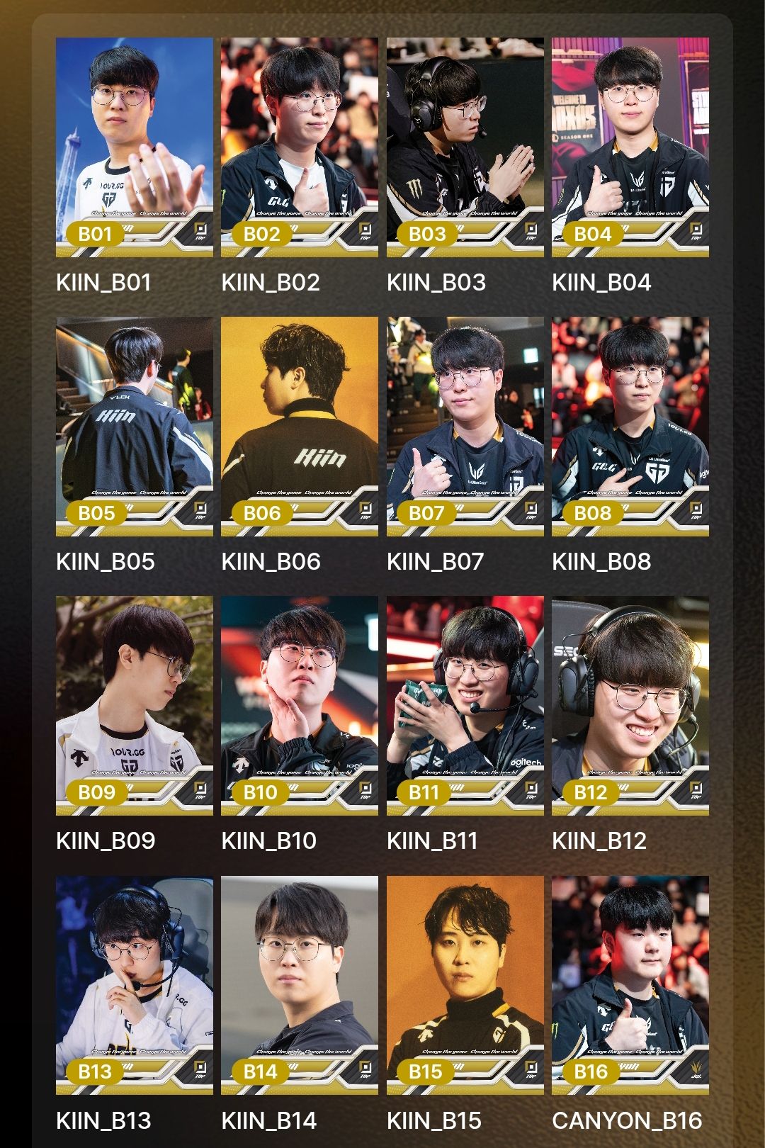 2025 Gen.G小卡-Kiin
