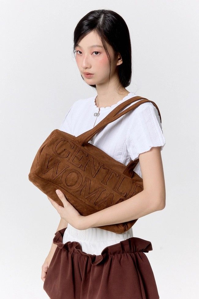 【預購】Gentlewoman Suede Duffel Bag（勿直接下單 請先私訊IG⮕@_w.e_shop）