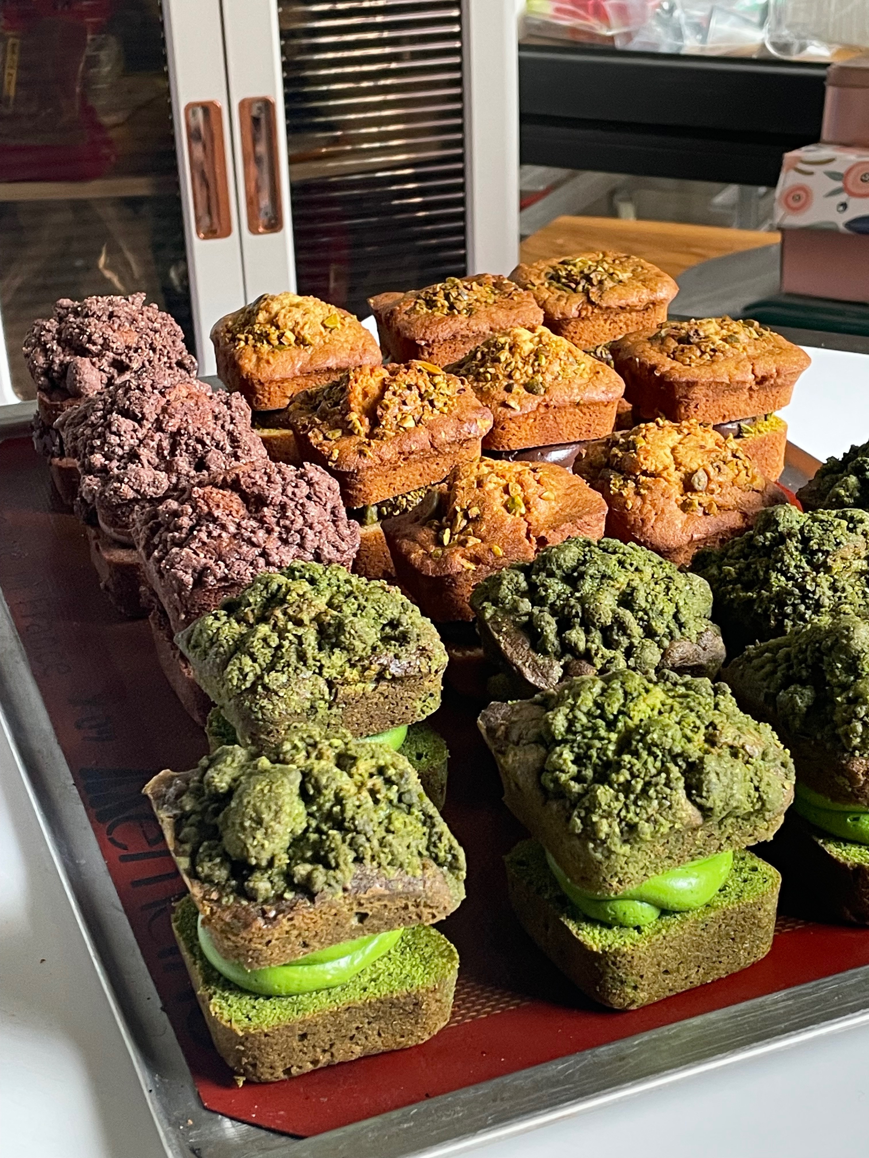 夾心小方磅蛋糕✨