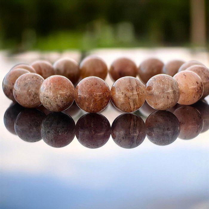 ╭＊穿越。偷偷E＊╮天然千層幽靈手鍊 12.2mm 手圍16.5 千層幽靈 水晶 彩幽靈 招正財 招事業 手串 紅幽靈