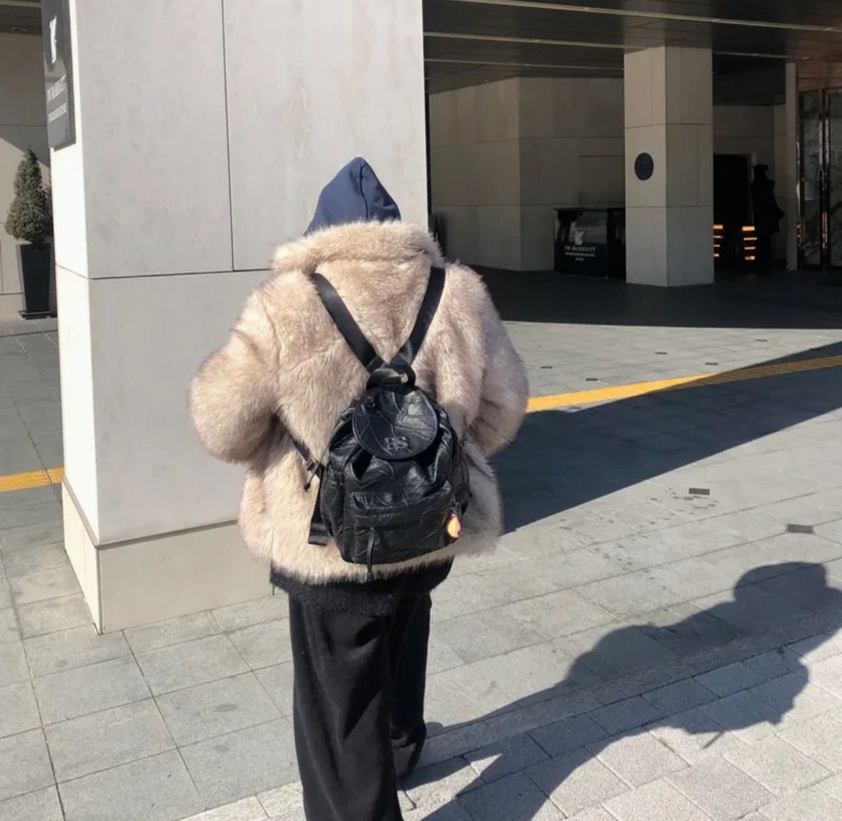 （預購）🇰🇷 ASON BENET BACKPACK 縫線設計後背包