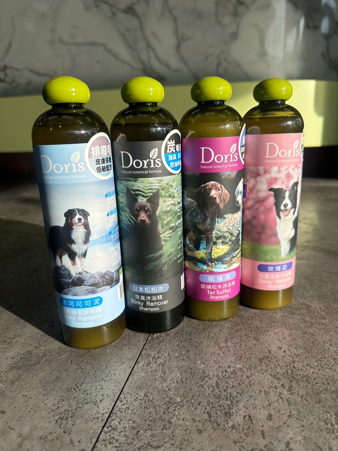 DORIS狗狗專業洗劑 500ml（16.9oz） 點圖片看詳細說明