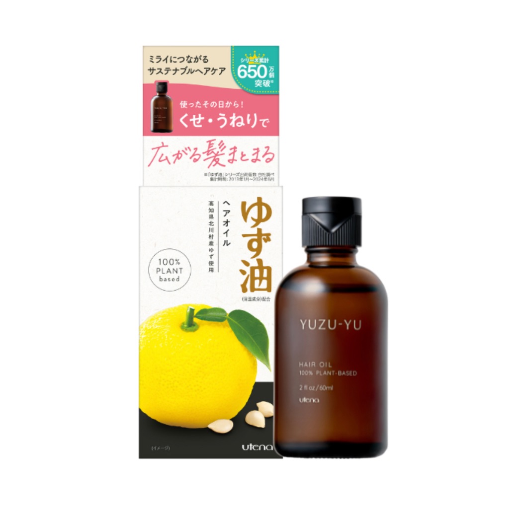 現貨 日本美髮師推薦 Utena 柚子髮油60ml💆‍♀️ 100%植物性
