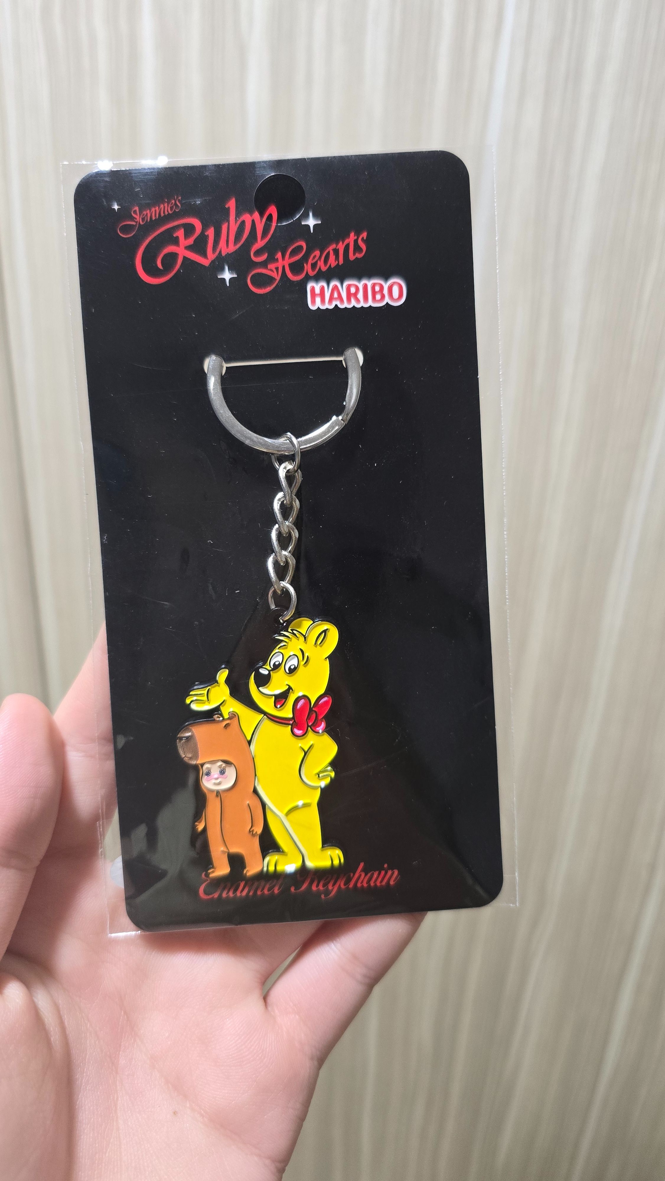 Haribo JENNIE聯名吊飾