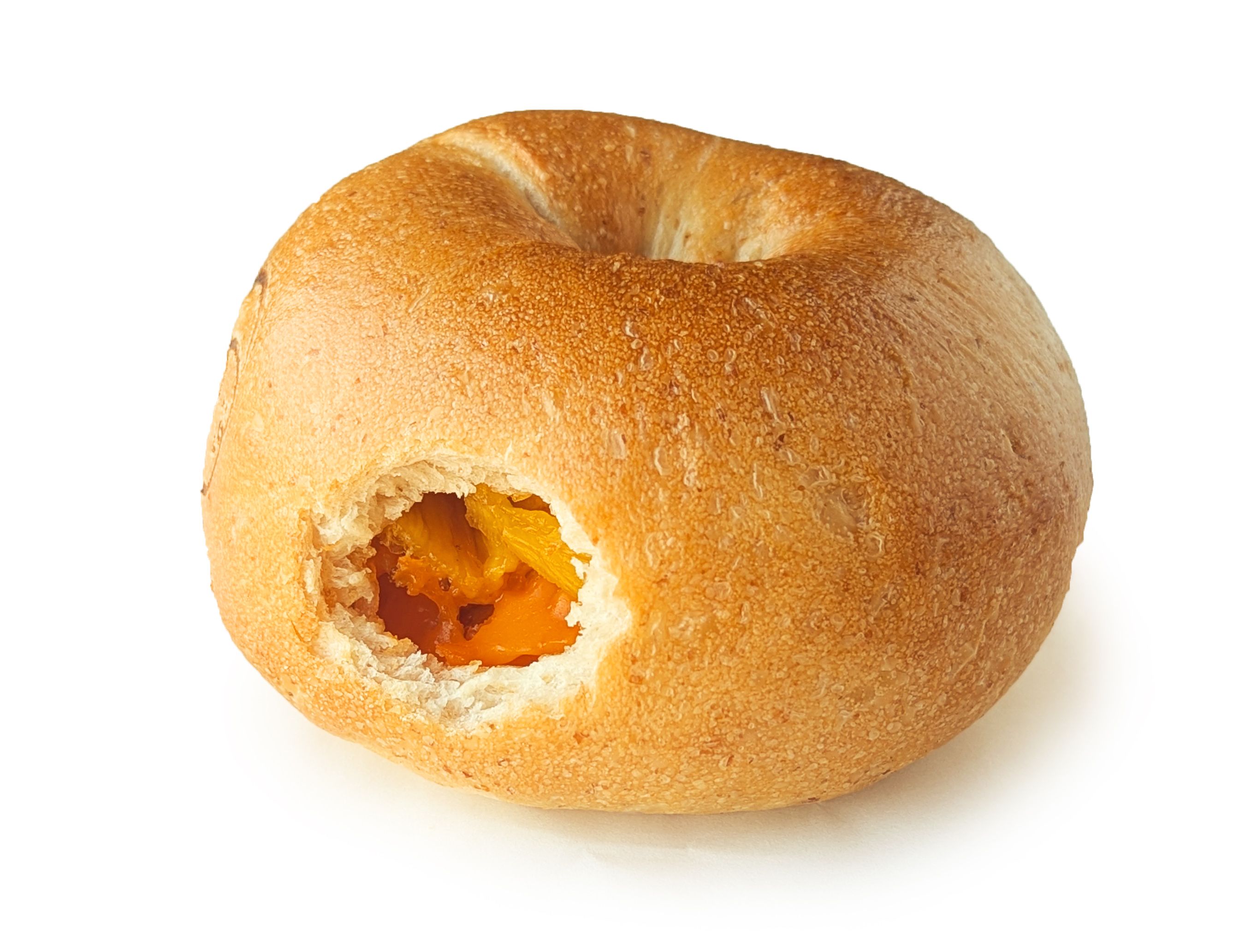 鳳梨米莫勒特起司貝果