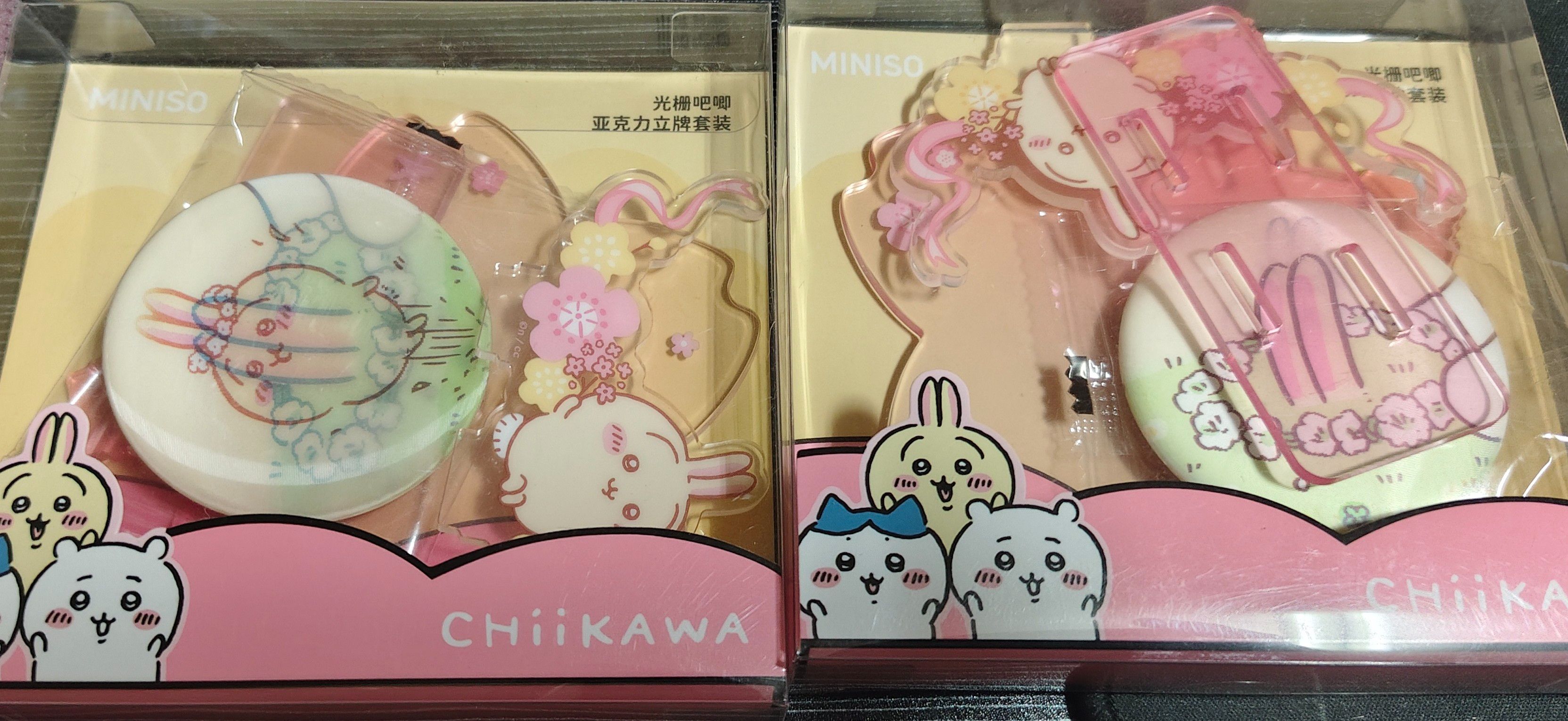 光柵徽章+壓克力立牌 櫻花祭