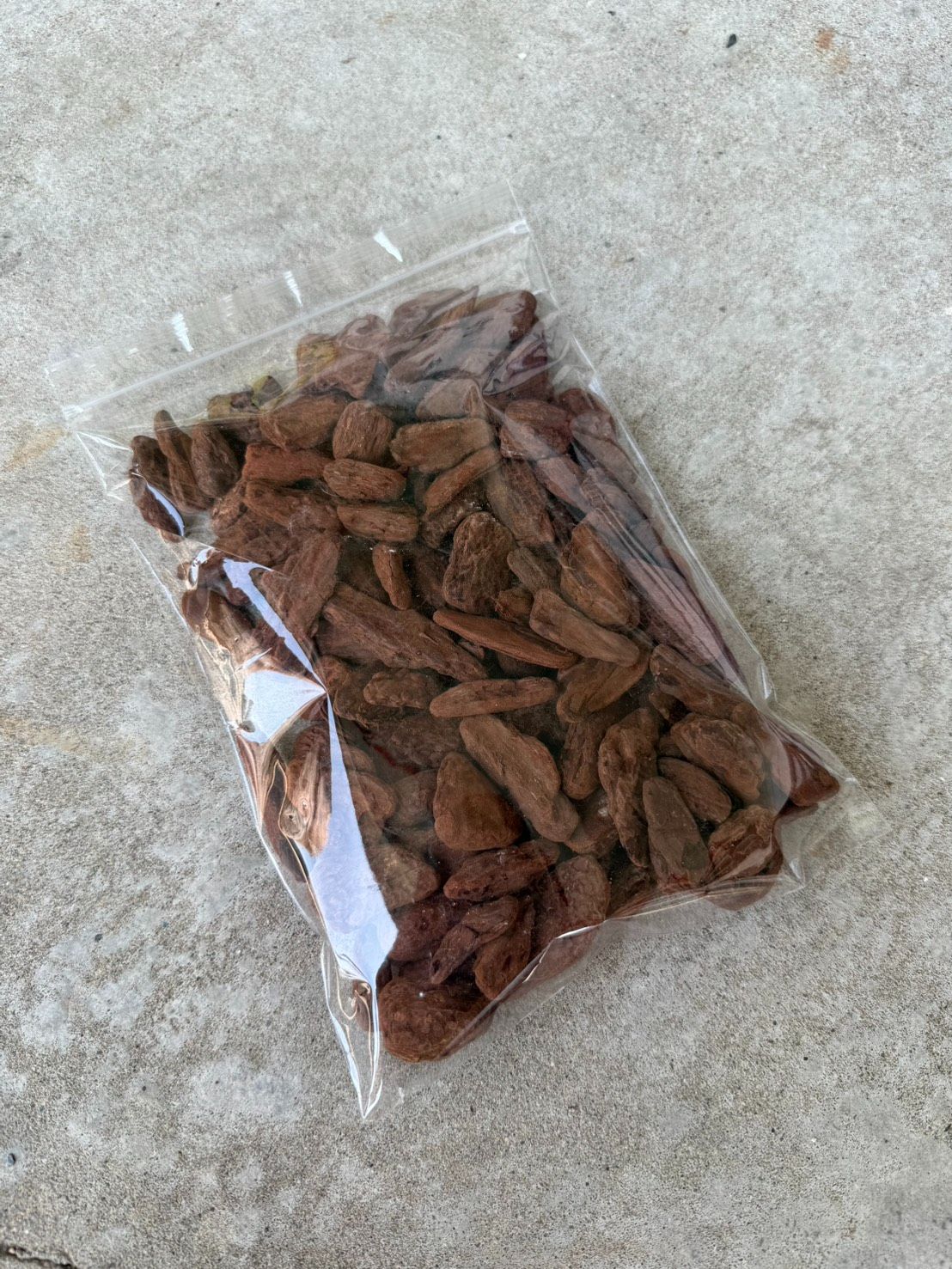 四號樹皮（約為1cm~2cm）