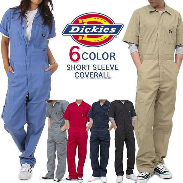 Dickies 33999 系列 美國經典工裝品牌 美版 短袖連身工作服 連身服 工作褲 長褲 現貨 美國空運 現貨