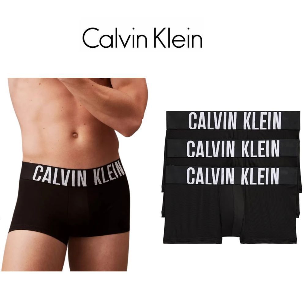 Calvin Klein 凱文克萊 CK 男內褲 短版貼身彈性纖維 速乾涼爽 三件組 四角褲 NB3611