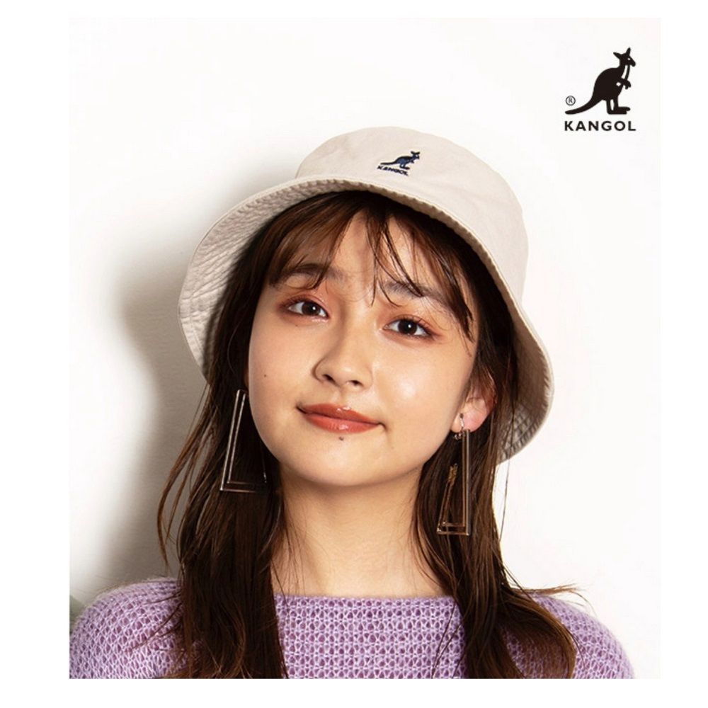 Kangol WASHED BUCKET 漁夫帽 遮陽帽 防曬帽 中性款 時尚配件 帽子 兩色可選 K4224HT
