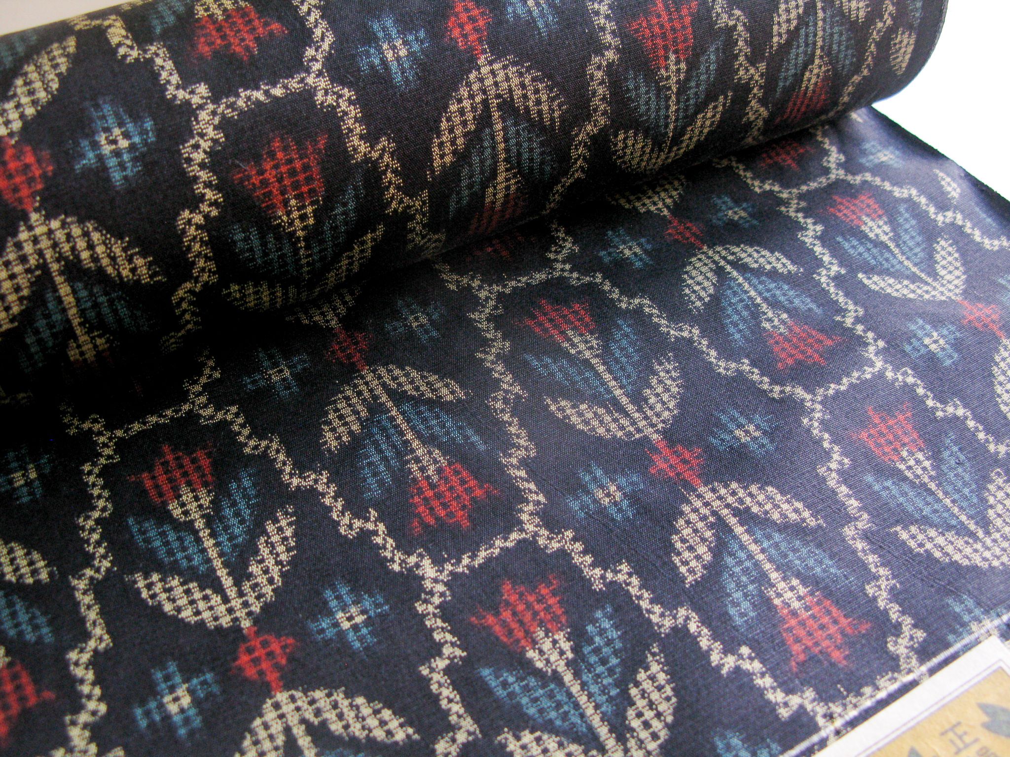 { 鈴花 } 和服用 紬 | 絹100%