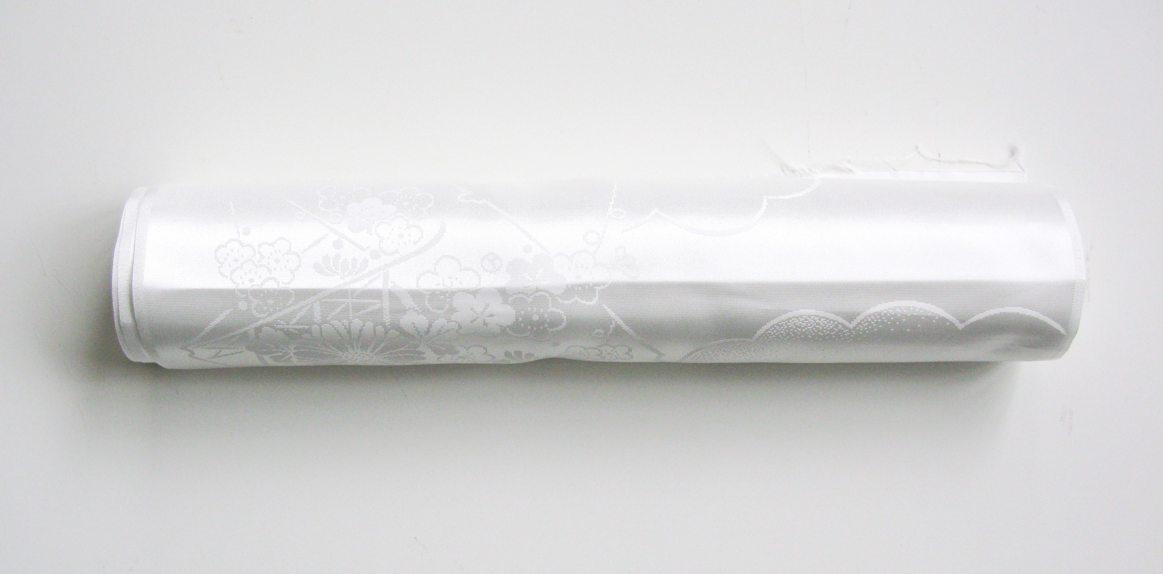 { 白梅 } 襦袢用 | 化學纖維 | 有被剪過，長度不明，建議作半襦袢