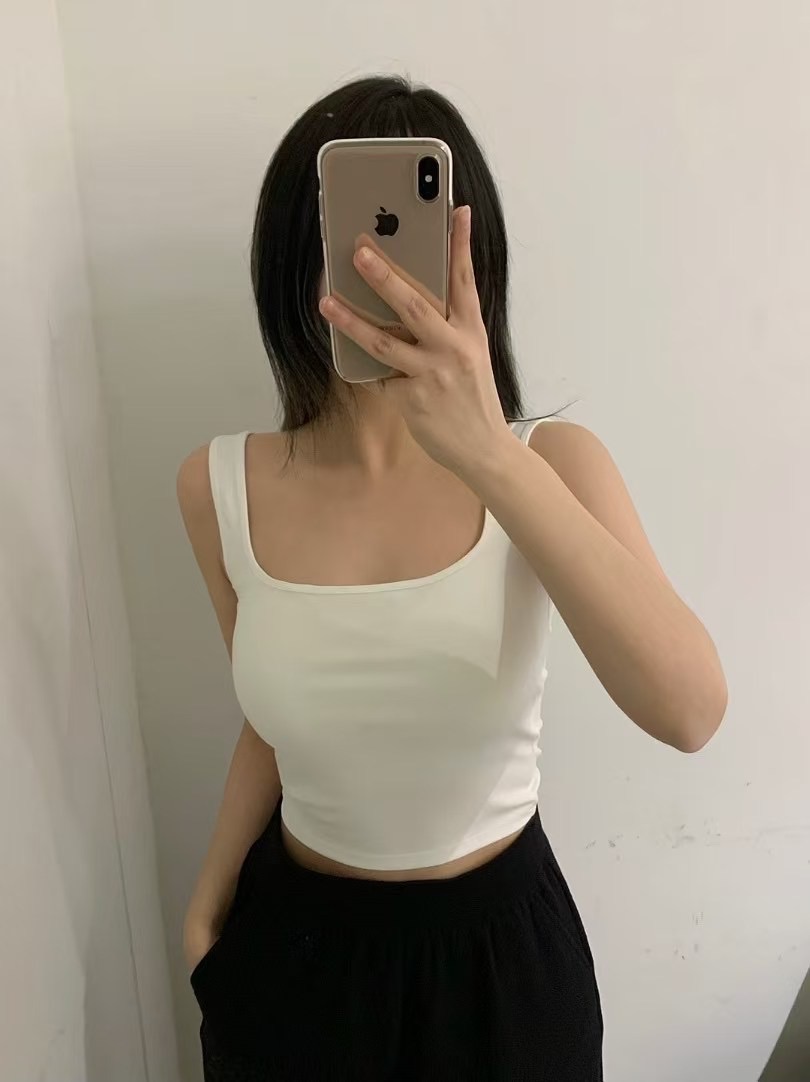 UY02 後交叉美背bra top背心