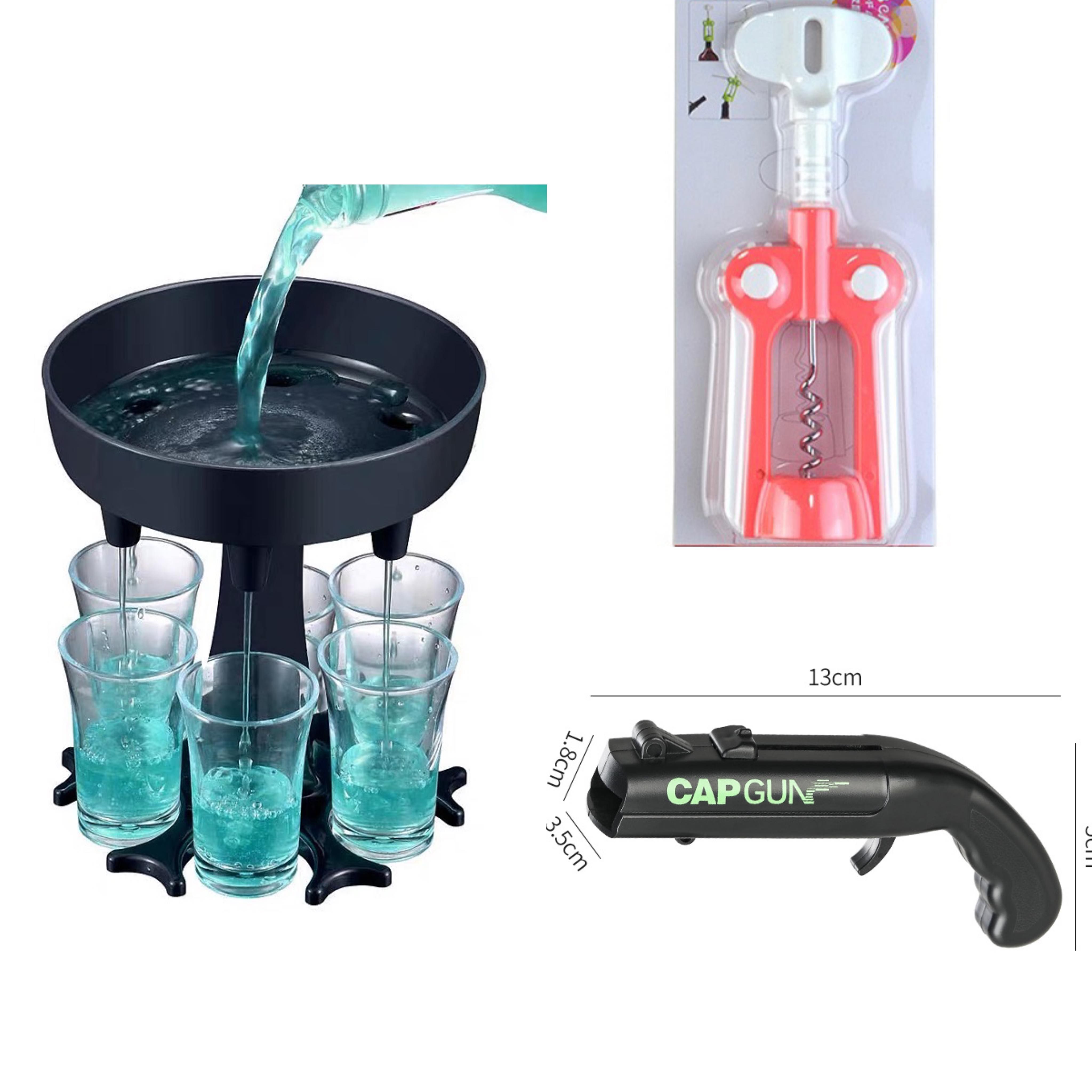 Shot杯分酒器+開瓶器40元