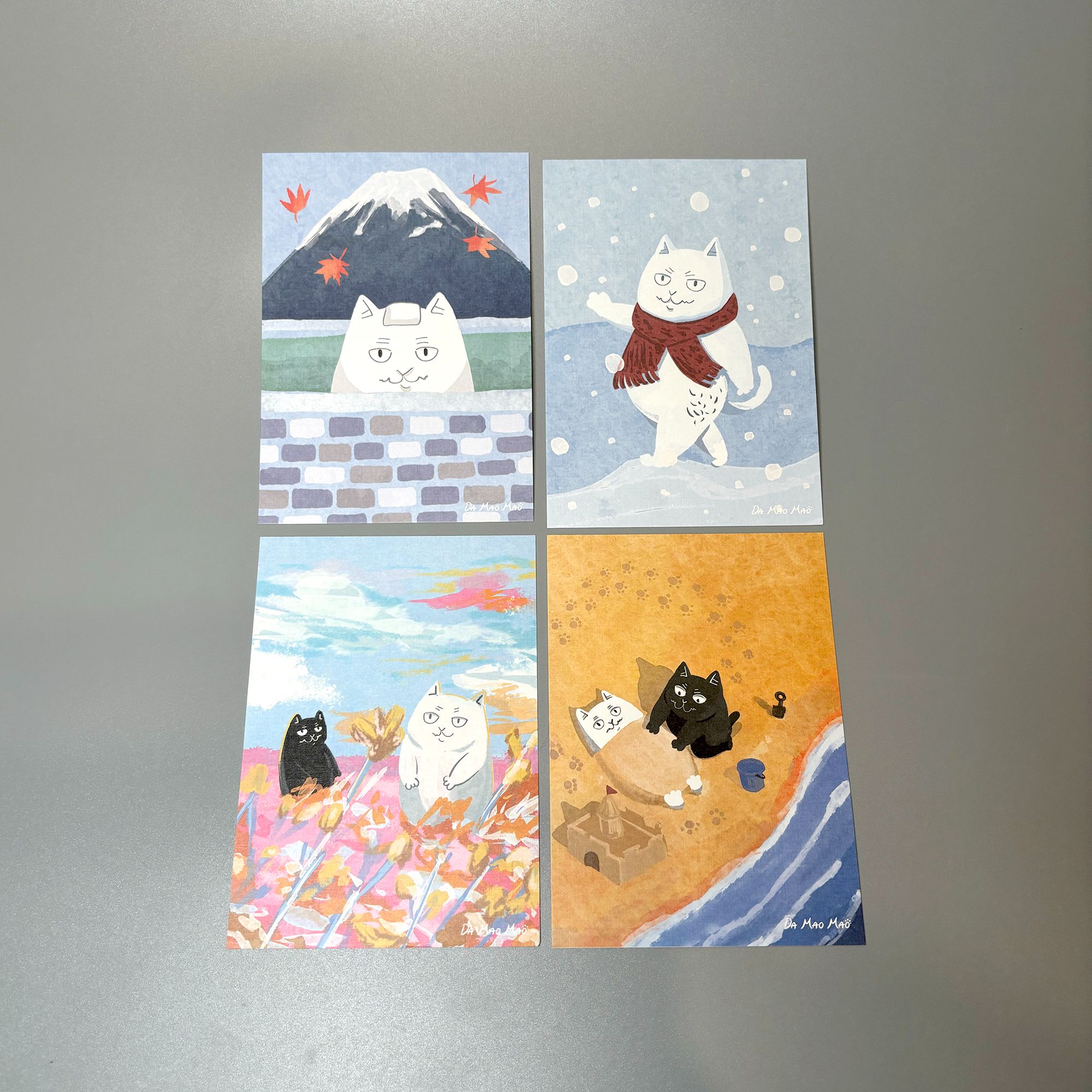 【現貨】四季明信片