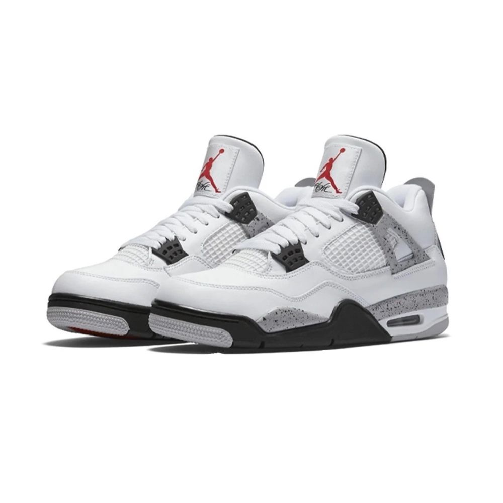 Air Jordan 4 GS White Cement 白水泥 大童 IB4171-100