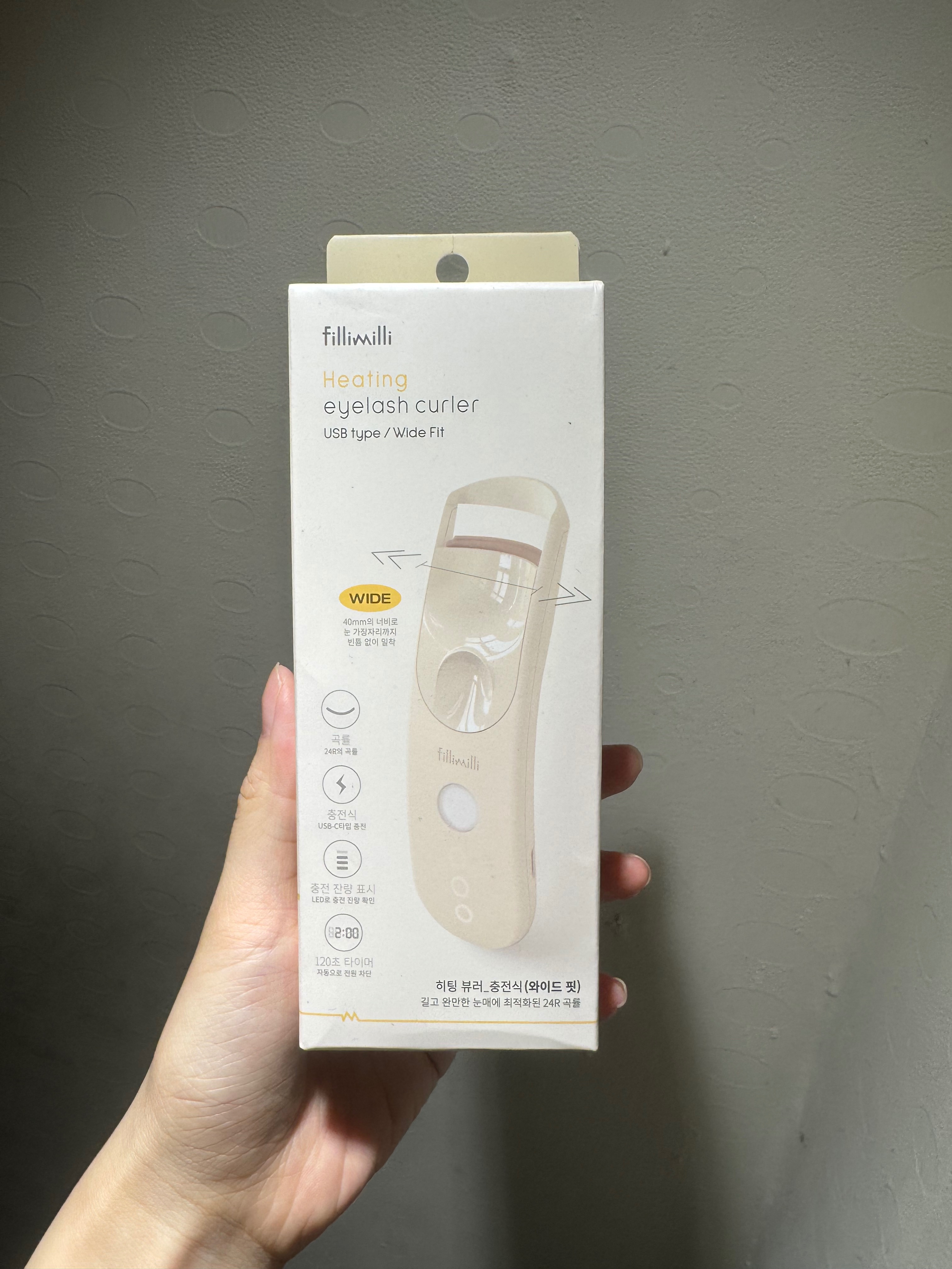 韓國fillimilli 電熱睫毛夾